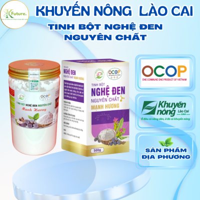 Tinh bột nghệ đen nguyên chất - Lào Cai